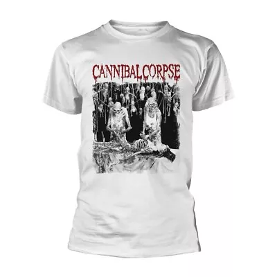 Buy Cannibal Corpse - Butchered At Birth (White) (NEW MENS T-SHIRT ) • 17.20£