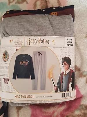 Buy Boys Harry Potter Pyjamas Age 10-12 Yrs New • 3£