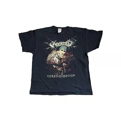 Buy Aborted T Shirt  Goremageddon  The Saw & The Carnage Done XL • 24.99£