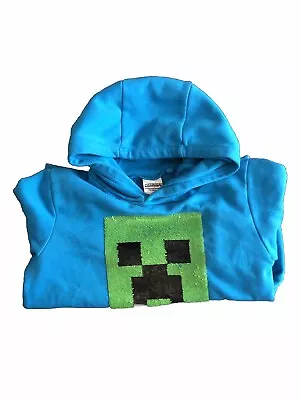 Buy Next Minecraft Creeper Hoodie Minecraft Turquoise 10-11 • 9.99£