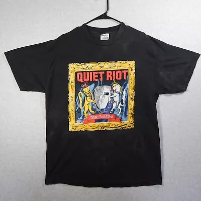 Buy Vintage Quiet Riot Shirt Mens Extra Large 1999 90s Rock Metal Band Concert RARE • 60.53£