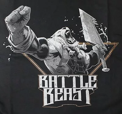 Buy Battle Beast Shirt - Invincible - Size Small - Black - New • 12.56£