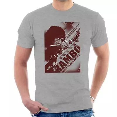 Buy All+Every Rambo First Blood Part II Youve Got To Become War Men's T-Shirt • 17.95£