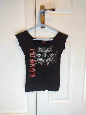 Buy Vintage Womens Alkaline Trio Punk Top Shirt Cinder Block XS • 12.99£