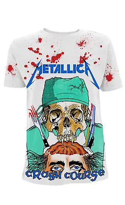 Buy Metallica Crash Course In Brain Surgery Official Tee T-Shirt Mens Unisex • 24.09£