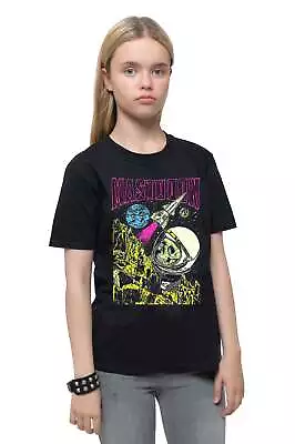 Buy Mastodon Kids T Shirt Space Colorization Logo New Official Black Ages 5-14 Yrs • 14.95£