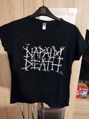 Buy Napalm Death T Shirt Ladies Gildan Medium • 15£