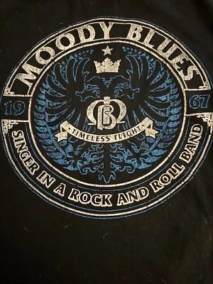 Buy Moody Blues 3XL Vintage Long Sleeve Tee Shirt • 15.55£