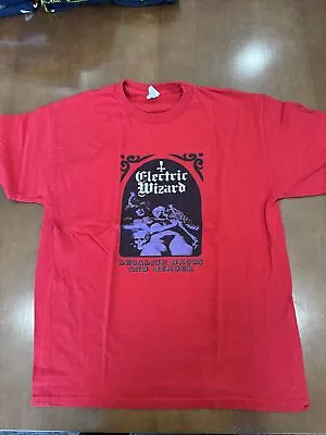Buy RARE VTG Electric Wizard T-shirt / Legalise Drugs & Murder / White+blk • 48.29£