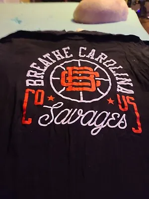 Buy BREATHE CAROLINA   SAVAGES Rock Band T-shirt{ M) PRE OWNED • 3.11£
