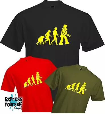 Buy Evolution To Robot - Big Bang Theory - Sheldon Cooper - Funny - Quality T-shirt • 9.99£