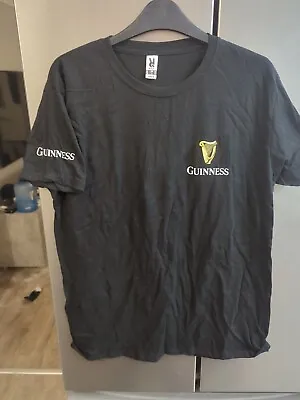Buy Guiness Rugby Epic Awaits Black Tshirts Size L • 7.99£