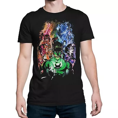 Buy Green Lantern Blackest Night Group T-Shirt Black • 36.39£
