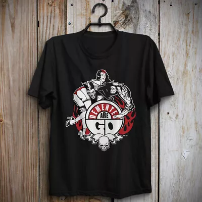 Buy Rock Band Demented Are Go Logo Tee Billy Kid Custom Graphix Sickness In Health • 16.76£