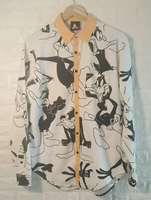 Buy Lazy Oaf Unisex  Looney Tunes Daffy Duck Shirt Size Small • 23£