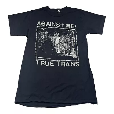 Buy Against Me True Trans - Size S - Rare Buffalo Bill Tour Shirt - Punk T-Shirt • 37.33£
