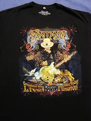 Buy An Intimate Evening With Santana House Of Blues Las VegasT-Shirt Black Shirt 2XL • 18.66£