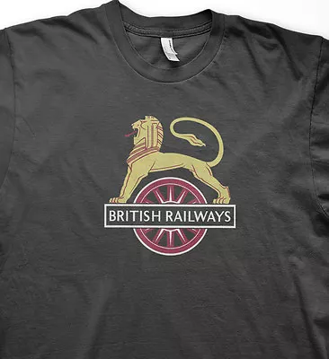 Buy Stone Roses John Squire BR British Railways Cycling Lion T Shirt • 12.50£
