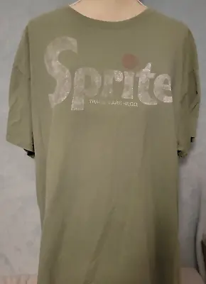 Buy Sprite Graphic Print Logo T-Shirt 100% Cotton XXL • 6.51£