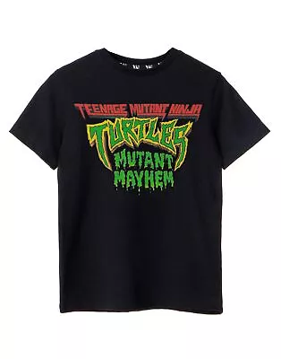 Buy Teenage Mutant Ninja Turtles Mutant Mayhem Logo Short Sleeved T-Shirt (Boys) • 10.95£