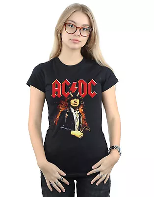 Buy AC/DC Women's Angus Highway To Hell T-Shirt • 15.99£