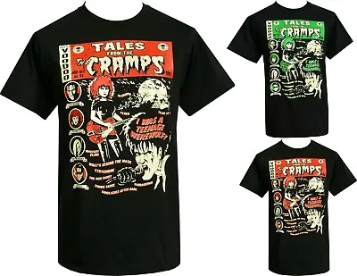 Buy The Cramps Mens Psychobilly T-Shirt Vince Ray Poison Ivy Lux Interior Voodoo • 18.50£