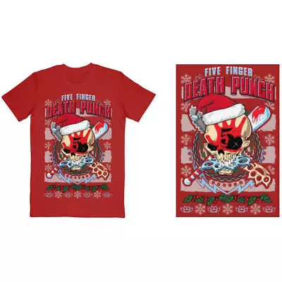Buy Five Finger Death Punch Unisex T-Shirt: Zombie Kill Xmas OFFICIAL NEW  • 17.81£
