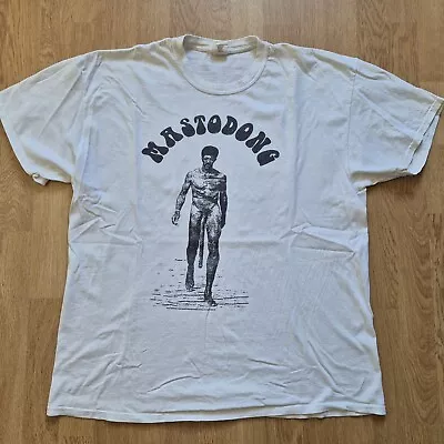 Buy Mastodon Mastodong Band Merch Tee XL White • 40£