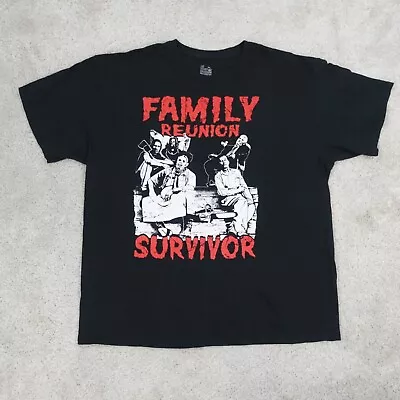 Buy Texas Chainsaw Massacre T Shirt Mens Extra Large Graphic Horror Family Reunion • 24.99£