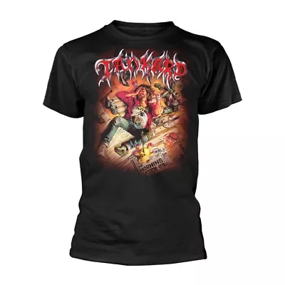 Buy TANKARD THE MORNING AFTER T-Shirt, Front & Back Print Small BLACK • 21.93£