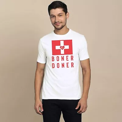 Buy Boner Doner Funny Mens Adult Humor Hunk T-shirt Tee Shirt Joke B'day Gift Xmas • 11.99£