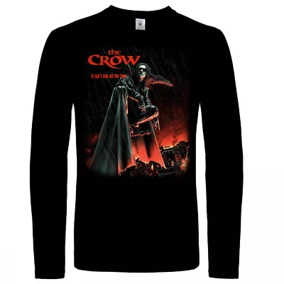 Buy THE CROW 40th ANNIVERSARY ED - Movie Longsleeve T-Shirt - Sizes M - XXL • 22.95£