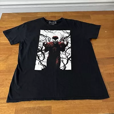 Buy Marvel Carnage Men’s Xl Graphic T-Shirt Black 100% Cotton • 3.25£