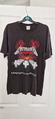 Buy Vintage Metallica Master Of Puppets T-shirt Size Medium (see Description) 1987 • 50£