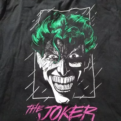 Buy DC Comics Originals Mens The Joker T-Shirt Size Black Size M Batman  • 4£