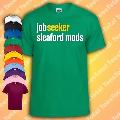 Buy Sleaford Mods Job Seekers T-shirt | Punk | Band | Music | • 17.99£