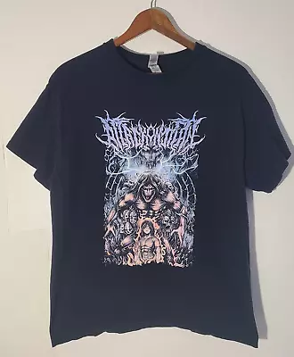 Buy Attack On Titan Death Metal Logo Black Large T-Shirt • 14.94£