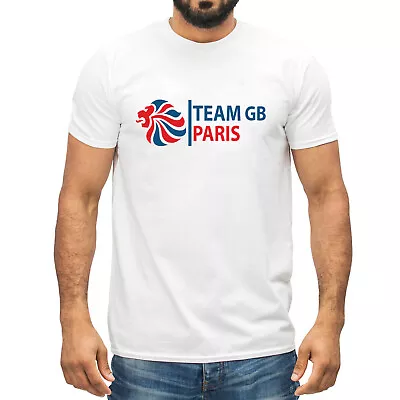 Buy Team GB T-Shirt England UK Union Jack Flag T-Shirt Men's Unisex Sports T-Shirt • 9.49£