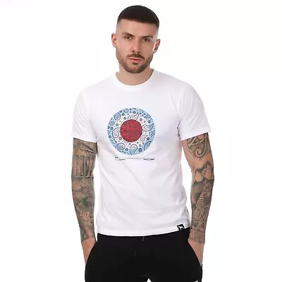 Buy Men's T-Shirt One True Saxon Paisley Regular Fit In White • 17.99£