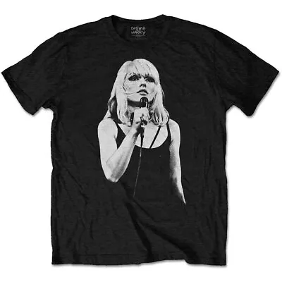 Buy Blondie Debbie Harry Mic Pose 2 Parallel Lines Official Tee T-Shirt Mens • 14.99£