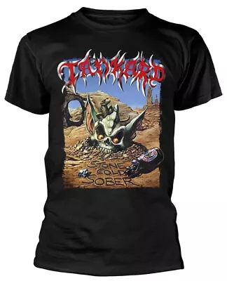 Buy Tankard Stone Cold Sober Black T-Shirt NEW OFFICIAL • 16.79£