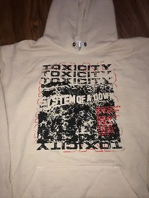 Buy System Of A Down Toxicity Hoodie Mens Medium  Metal Rock Album Large • 37.34£