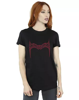 Buy Marvel Women's Doctor Strange Wanda Crown Boyfriend Fit T-Shirt • 13.99£