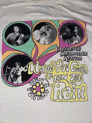 Buy Creedence Clearwater Revival Band Gift For Fan White All Size T-Shirt GC2195 • 17.73£