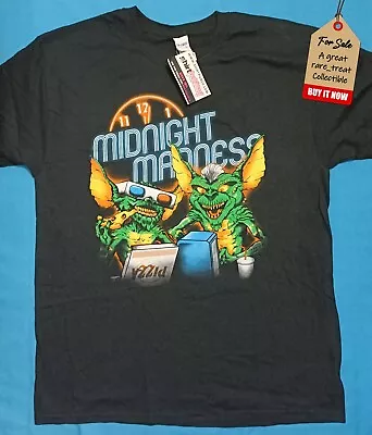 Buy Gremlins Midnight Madness Movie T-Shirt Nerd Block Horror May '16 Shirt Punch, L • 12.50£