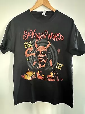 Buy Sick New World Festival 2024 Las Vegas T-shirt System Of A Down Slipknot • 10.99£
