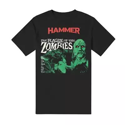 Buy Hammer Horror Unisex Adult The Plague Of The Zombies T-Shirt PH2182 • 13.59£