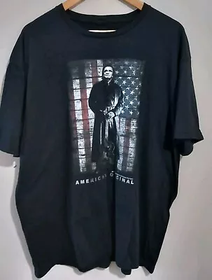 Buy Johnny Cash XL Black 100% Cotton American Original Country Western Music Shirt • 15£