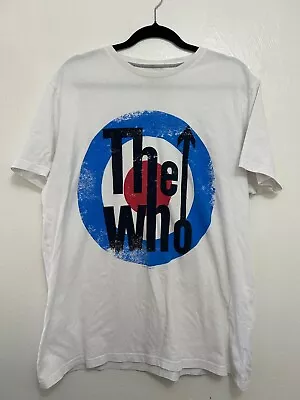 Buy The Who Vintage T-Shirt M&S Bandmerch 2014 Size Large - 100% Cotton • 15£