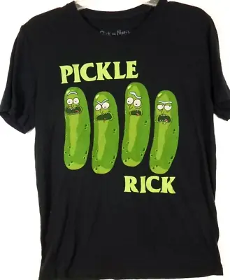 Buy Rick & Morty Adult Swim Pickle Rick T-Shirt, Mens Teens Medium, Short Sleeve • 8.34£